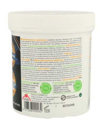 Bálsamo malgache - 350 gr.