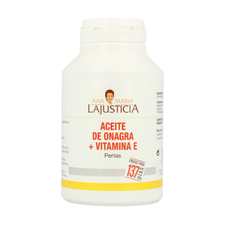 Aceite de onagra con vitamina E