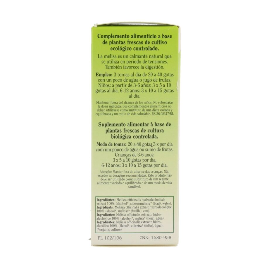 Melissa Officinalis (Melisa) Bio