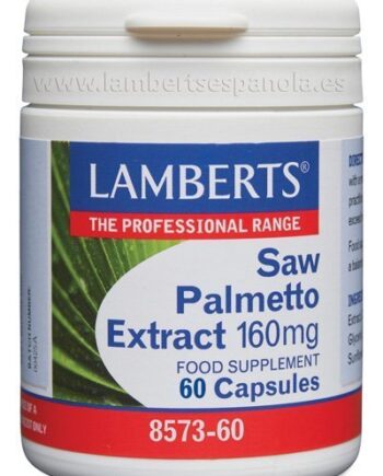 Saw Palmetto en extracto (Serenoa repens) 160 mg - 60 Cápsulas