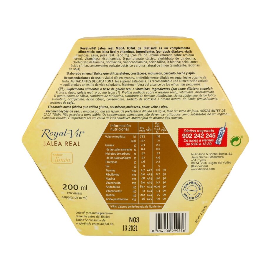 Royal Vit Mega Total Jalea Real