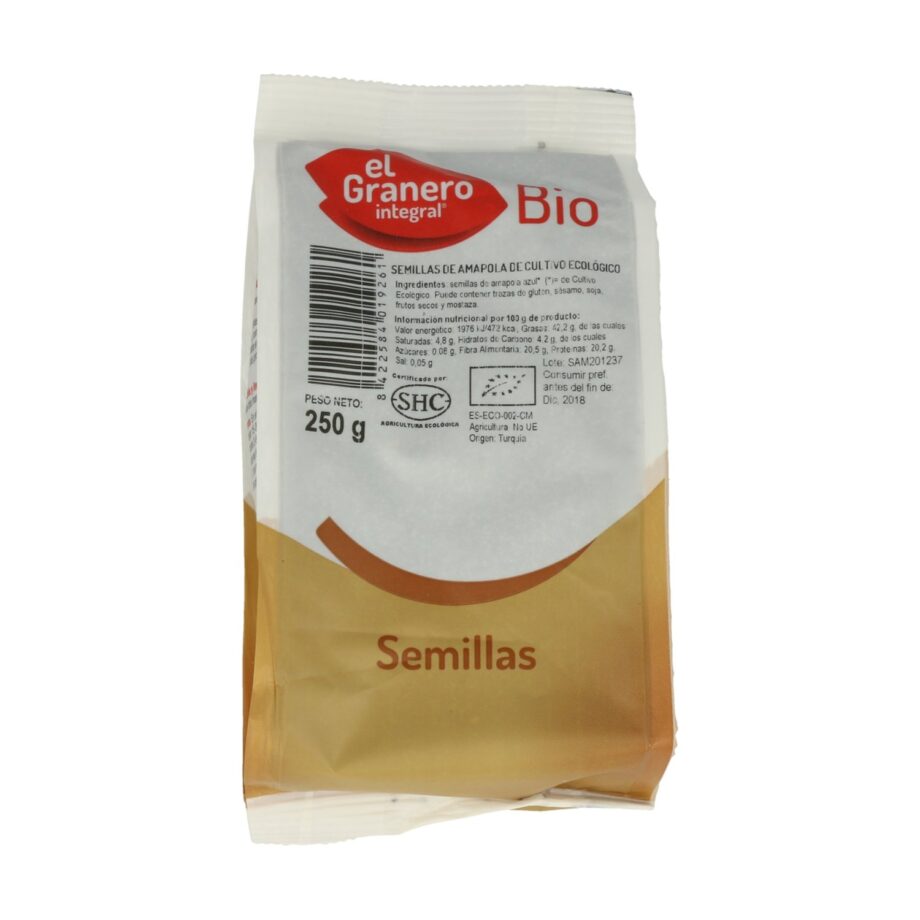 Semillas de amapola Bio