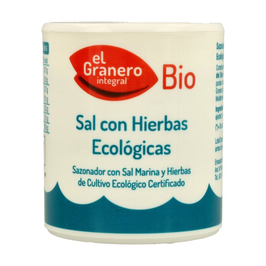 Sal Marina Yodada con Hierbas Bio
