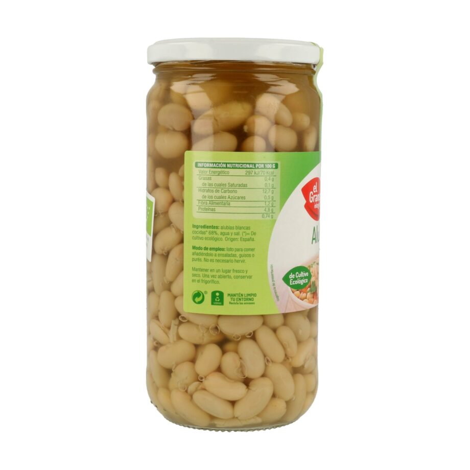 Alubias Blancas Cocidas Bio