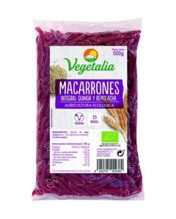 Macarrones con Quinoa y Remolacha