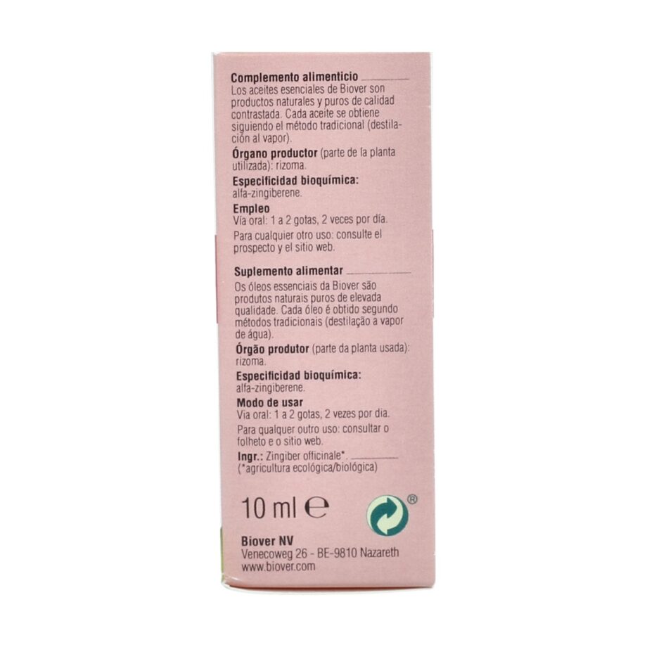 Jengibre Aceite Esencial