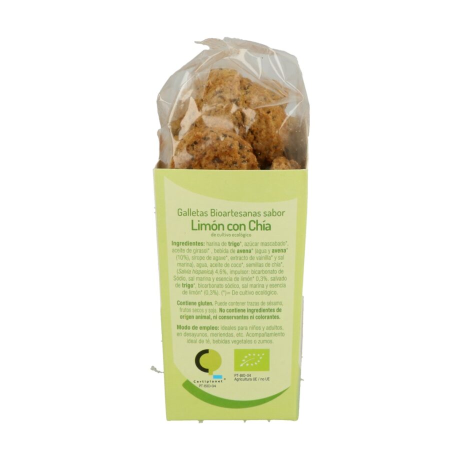 Galletas artesanas con limón bio