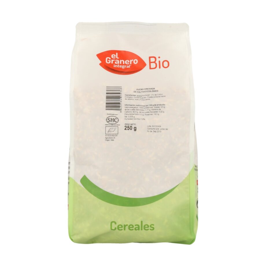 Avena hinchada Bio