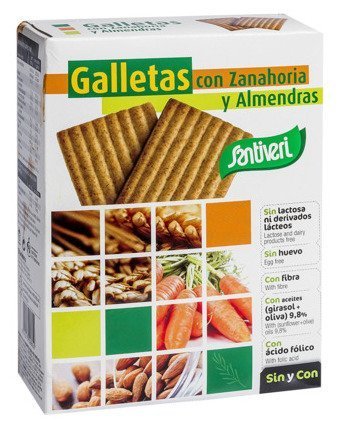 Galletas con Zanahoria y Almendras 2 unidades 490 gr