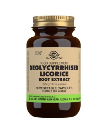 Regaliz Desglicirrizado Extracto de Raíz (Glycyrrhiza glabra) - 60 Cápsulas vegetales