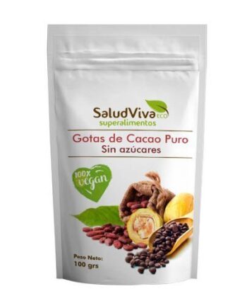 Gotas de Cacao Puro Sin azúcares ECO 100g
