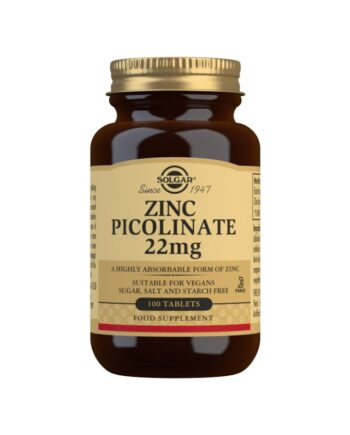 Picolinato de Zinc 22 mg - 100 Comprimidos