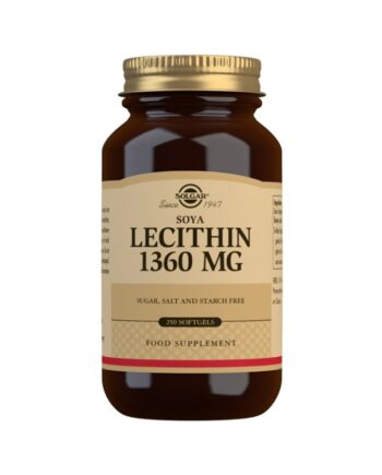 Lecitina de Soja 1360 mg - 200 Cápsulas blandas