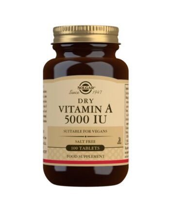 Vitamina A "Seca" 5000 UI (palmitato) - 100 comprimidos