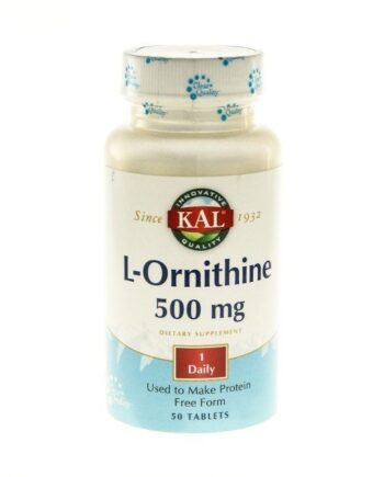 L-Ornitine 500 mg 50 Comprimidos