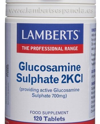 Sulfato de Glucosamina 2KCl - 120 Tabletas