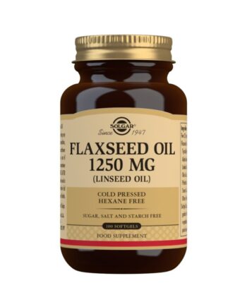 Aceite de Linaza 1250 mg - 100 Cápsulas blandas