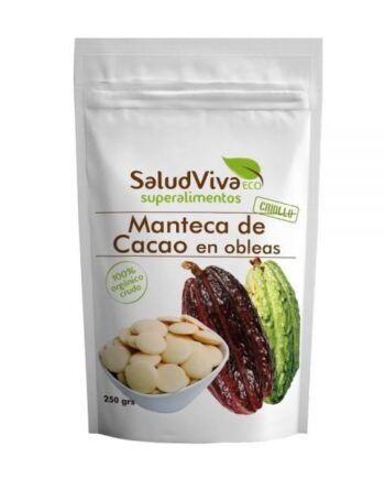Manteca de Cacao en obleas ECO 250g