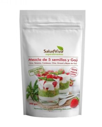 Mezcla 5 semillas + Goji 200gr