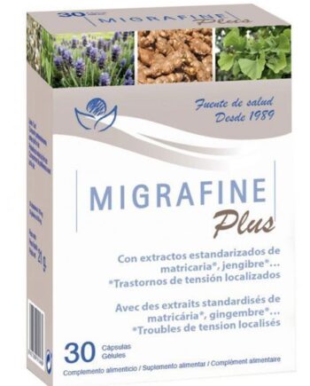Migrafine Plus 30 cápsulas