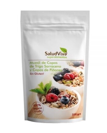 Muesli de Copos de Trigo Sarraceno y Copos de Piñones ECO 350g