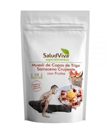 Muesli de Copos de Trigo Sarraceno Crujiente con Frutas ECO 330gr