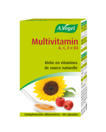 Multivitaminas A C E y D (60 Cápsulas)