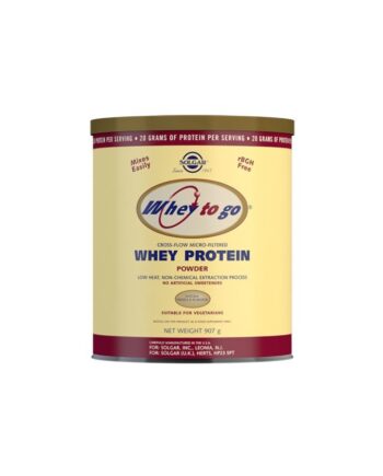 Whey To Go Proteína de suero en polvo (Sabor vainilla) - 907 g