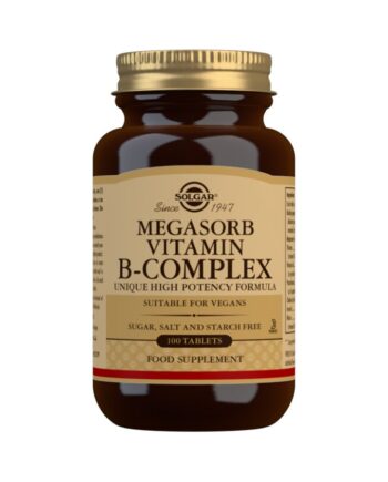 Megasorb Vitamina B-Complex 50 - 100 Comprimidos