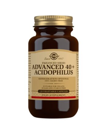 40 Plus Acidophilus Avanzado (no lácteo) - 120 Cápsulas vegetales