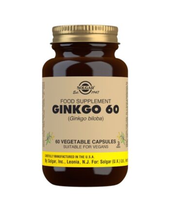 Ginkgo 60 (Ginkgo biloba) - 60 Cápsulas vegetales