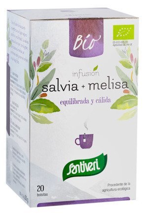 Salvia con Melisa Bio Infusión 20 Unidades