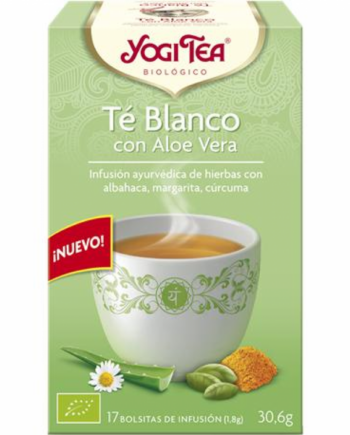 Té Blanco con Aloe Vera 17 Bolsitas 31 gr