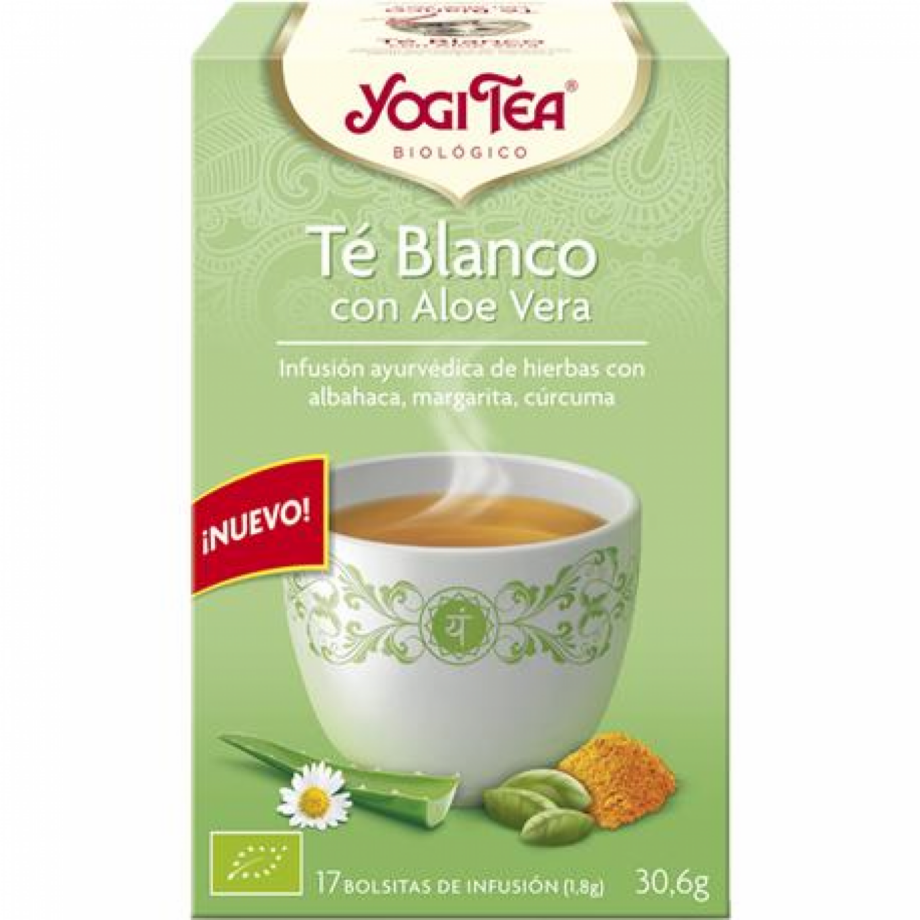 Té Blanco con Aloe Vera 17 Bolsitas 31 gr