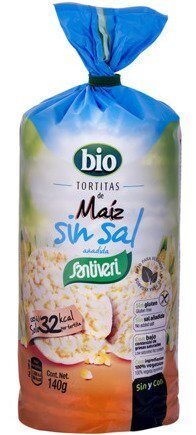Tortitas de Maíz sin Sal Bio 140 gr