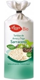 Tortitas de Trigo Sarraceno y Arroz Bio 115 gr
