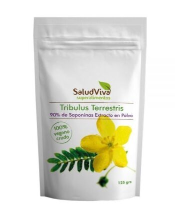 Tribulus Terrestris 90% de Saponinas Extracto en Polvo125g