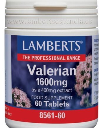 Valeriana 1.600 mg extracto de Valeriana officinalis - 60 Tabletas