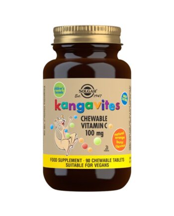 Kangavites Vitamina C Sabor a naranja natural 100 mg - 90 Comprimidos masticables