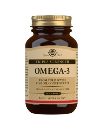 Omega-3 "Triple Concentración" - 50 Cápsulas blandas